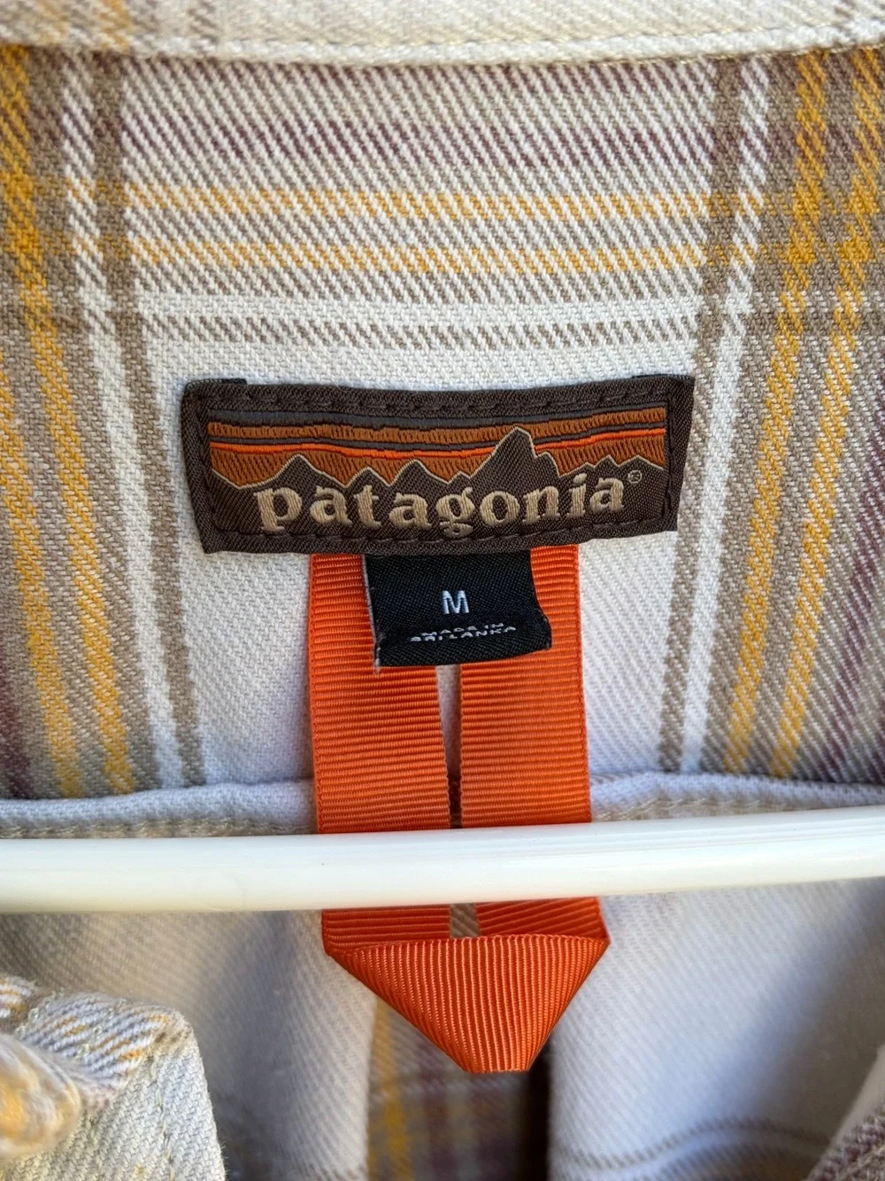 Patagonia Plaid Flannel Snap Shirt (M)